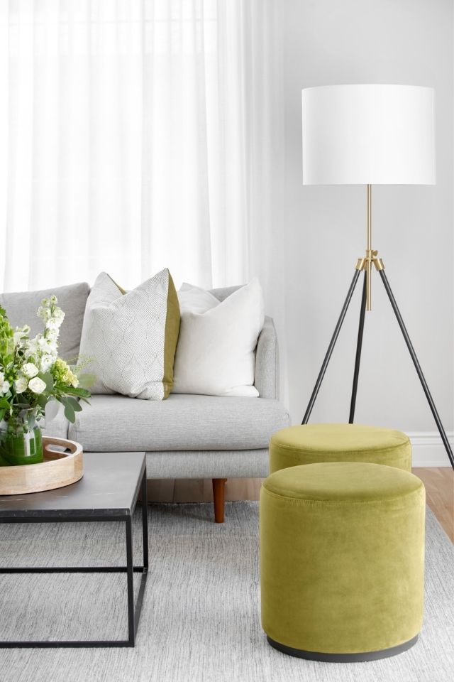 modern home office accent furniture Design: Hibou Design & Co Photography: DREW HADLEY