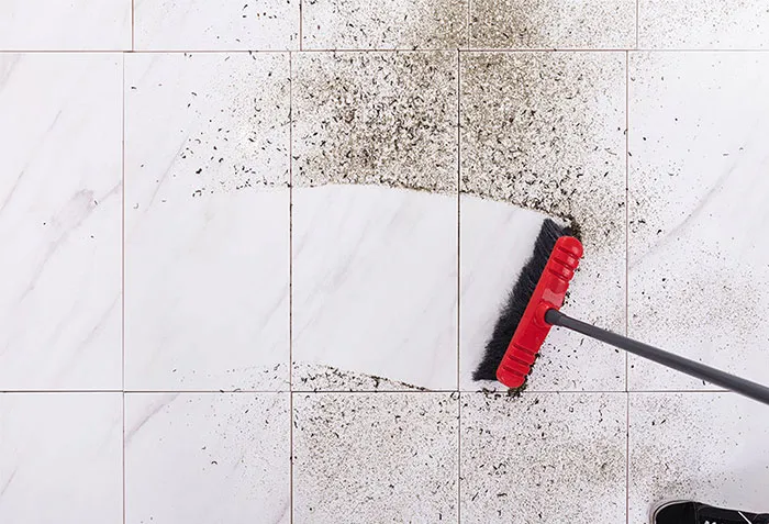 Cleaning Tile